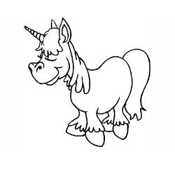 Coloring page: Unicorn (Characters) #19575 - Free Printable Coloring Pages