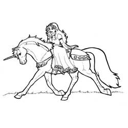 Coloring page: Unicorn (Characters) #19577 - Free Printable Coloring Pages