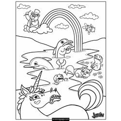 Coloring page: Unicorn (Characters) #19589 - Free Printable Coloring Pages