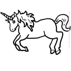 Coloring page: Unicorn (Characters) #19592 - Printable coloring pages