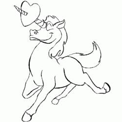 Coloring page: Unicorn (Characters) #19602 - Free Printable Coloring Pages
