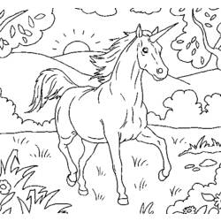 Coloring page: Unicorn (Characters) #19604 - Free Printable Coloring Pages