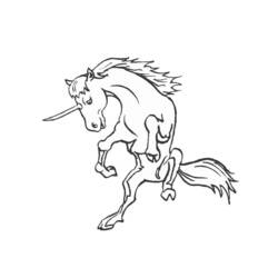 Coloring page: Unicorn (Characters) #19607 - Free Printable Coloring Pages