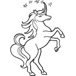 Coloring page: Unicorn (Characters) #19611 - Free Printable Coloring Pages