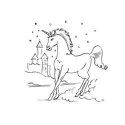 Coloring page: Unicorn (Characters) #19619 - Free Printable Coloring Pages