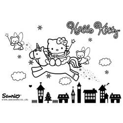 Coloring page: Unicorn (Characters) #19624 - Printable coloring pages