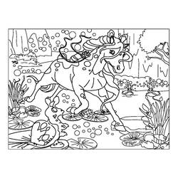 Coloring page: Unicorn (Characters) #19626 - Free Printable Coloring Pages