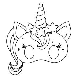 Unicorn Cat (Characters) coloring page #199326 to print and color