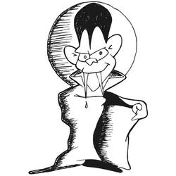 Vampire (Characters) coloring page #196105 to print and color