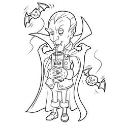 Vampire (Characters) coloring page #196112 to print and color