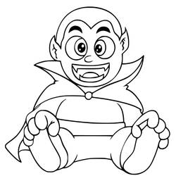 Vampire (Characters) coloring page #196126 to print and color