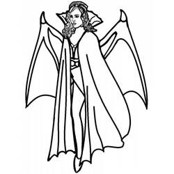 Vampire (Characters) coloring page #196135 to print and color