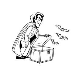 Vampire (Characters) coloring page #196140 to print and color