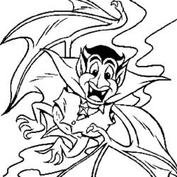 Coloring page: Vampire (Characters) #85897 - Printable coloring pages