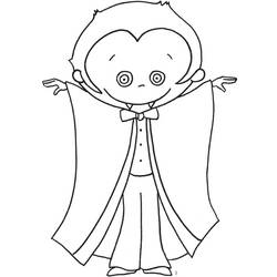 Coloring page: Vampire (Characters) #85903 - Free Printable Coloring Pages