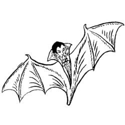 Coloring page: Vampire (Characters) #85925 - Free Printable Coloring Pages
