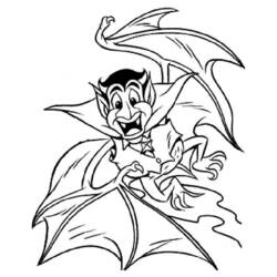 Coloring page: Vampire (Characters) #85929 - Free Printable Coloring Pages