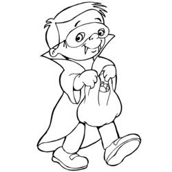 Coloring page: Vampire (Characters) #85934 - Free Printable Coloring Pages