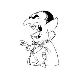 Coloring page: Vampire (Characters) #85969 - Free Printable Coloring Pages