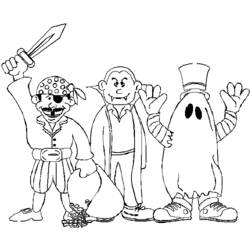 Coloring page: Vampire (Characters) #86058 - Free Printable Coloring Pages