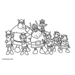 Coloring page: Viking (Characters) #149341 - Printable coloring pages