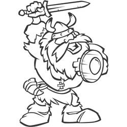 Coloring page: Viking (Characters) #149355 - Printable coloring pages