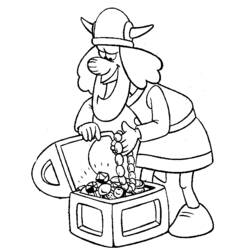 Coloring page: Viking (Characters) #149383 - Free Printable Coloring Pages