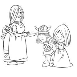 Coloring page: Viking (Characters) #149414 - Free Printable Coloring Pages