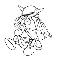 Coloring page: Viking (Characters) #149417 - Free Printable Coloring Pages