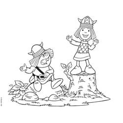 Coloring page: Viking (Characters) #149452 - Free Printable Coloring Pages