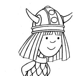 Coloring page: Viking (Characters) #149454 - Free Printable Coloring Pages
