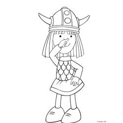 Coloring page: Viking (Characters) #149460 - Free Printable Coloring Pages