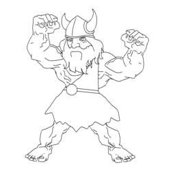 Coloring page: Viking (Characters) #149466 - Free Printable Coloring Pages