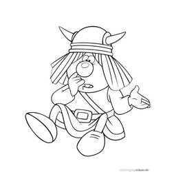 Coloring page: Viking (Characters) #149468 - Free Printable Coloring Pages