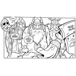 Coloring page: Viking (Characters) #149515 - Free Printable Coloring Pages