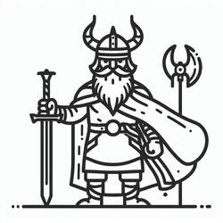 Viking (Characters) coloring page #212418 to print and color