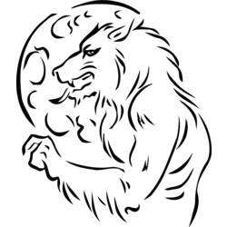 Coloring page: Werewolf (Characters) #100022 - Printable coloring pages