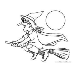 Coloring page: Witch (Characters) #108131 - Printable coloring pages