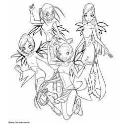 Coloring page: Witch (Characters) #108146 - Free Printable Coloring Pages