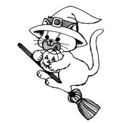 Coloring page: Witch (Characters) #108262 - Free Printable Coloring Pages