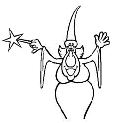 Coloring page: Witch (Characters) #108370 - Free Printable Coloring Pages