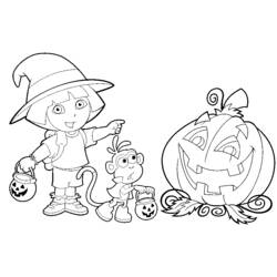 Coloring page: Witch (Characters) #108385 - Free Printable Coloring Pages