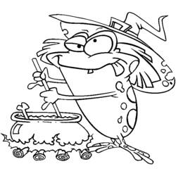 Coloring page: Witch (Characters) #108419 - Free Printable Coloring Pages