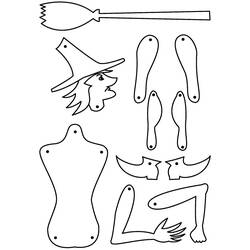 Coloring page: Witch (Characters) #108428 - Free Printable Coloring Pages