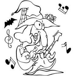 Coloring page: Witch (Characters) #108445 - Free Printable Coloring Pages