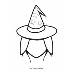 Coloring page: Witch (Characters) #108456 - Free Printable Coloring Pages