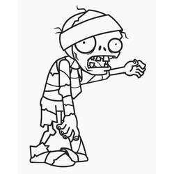 Zombie (Characters) coloring page #172951 to print and color