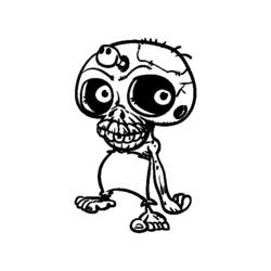 Coloring page: Zombie (Characters) #85592 - Free Printable Coloring Pages