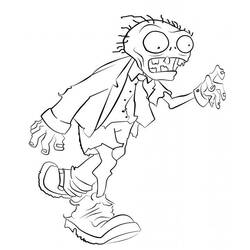 Coloring page: Zombie (Characters) #85601 - Free Printable Coloring Pages