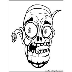 Coloring page: Zombie (Characters) #85613 - Free Printable Coloring Pages